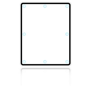 Custom Rectangle Shape Solar Flashing LED Sign